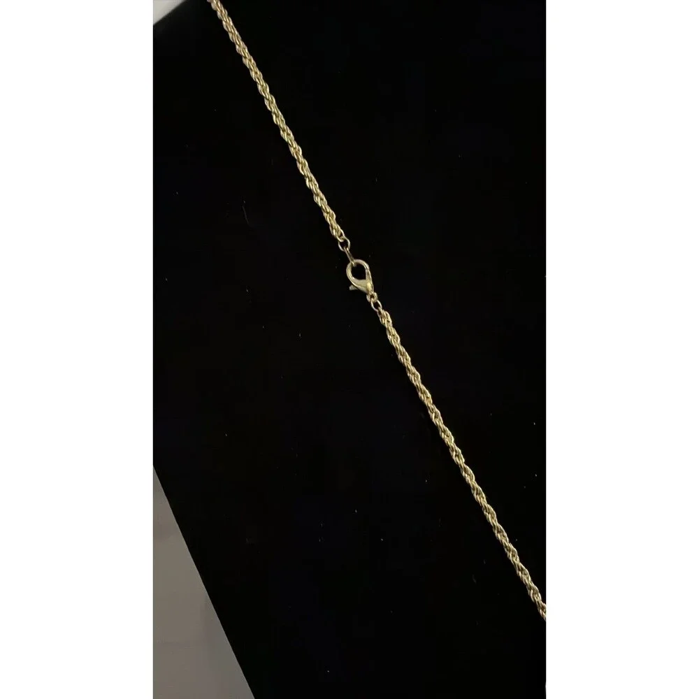 Vintage Haband Gold-Tone Pocket Watch Pendant Necklace